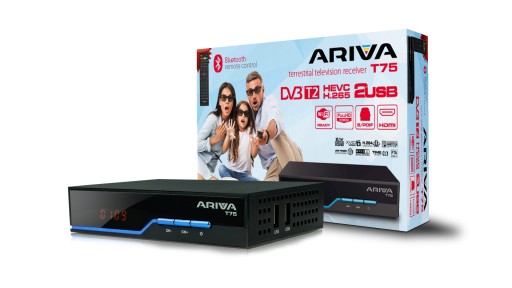 Tuner Dekoder DVB-T2 Ferguson T75 H.265 HEVC