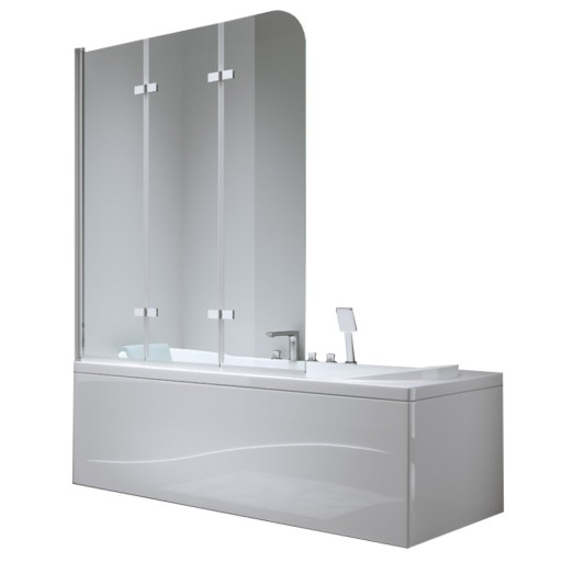 PARAWAN NAWANNOWY PR05 CHROM 120x140 CM 6 MM