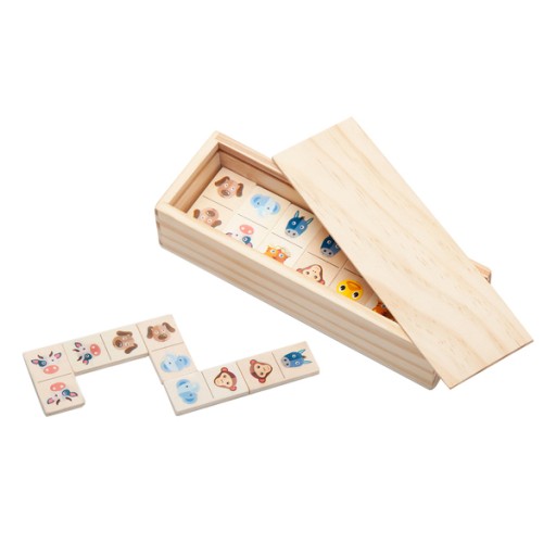 Gra dla dzieci DOMINO w EKO pudełku