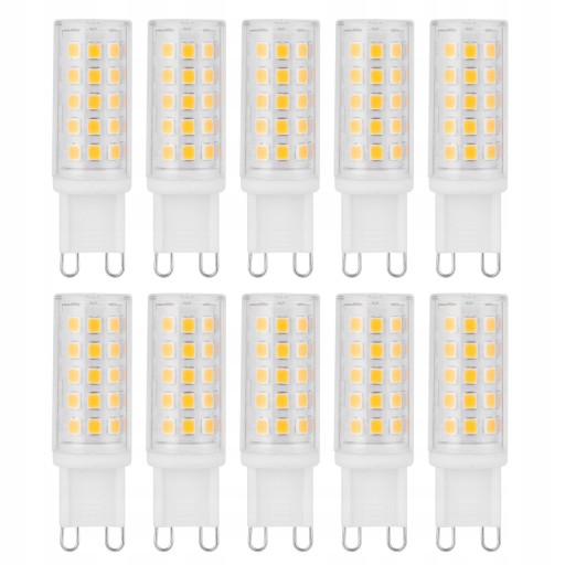 10 SZTUK G9 Baza Żarówka LED 4W 54LED BiPin
