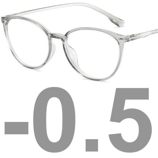 OKULARY MINUSY KUJONKI KOCIE OCZY KOREKCYJNE -0.5