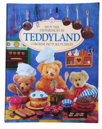 Spot the differences in TEDDYLAND Usborne Pictures Puzzle ___ TANIA WYSYŁKA