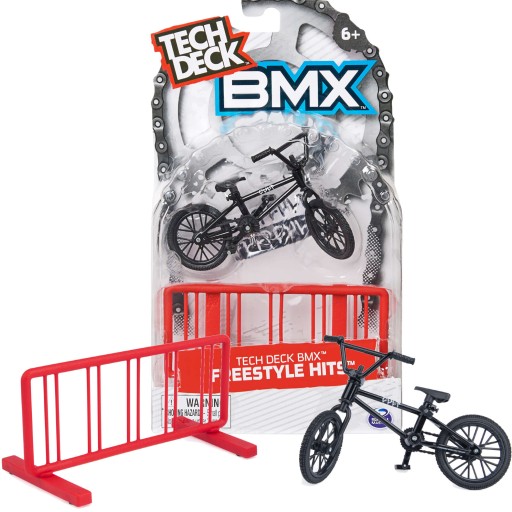 FINGERBIKE BMX MINI ROWER CULT Z PRZESZKODĄ TECH DECK