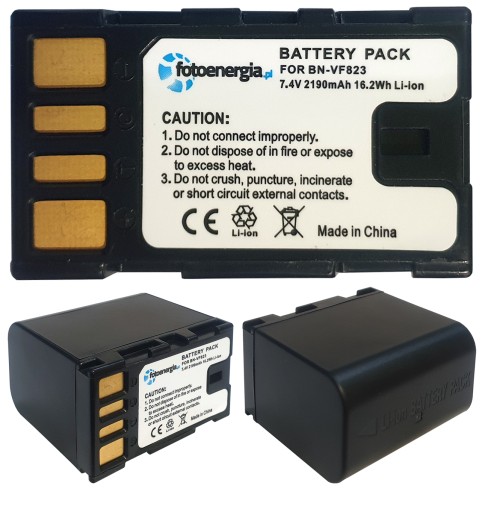 BATERIA AKUMULATOR DO JVC BN-VF823U BN-VF815U BN-VF808U 2190MAH 7.4V