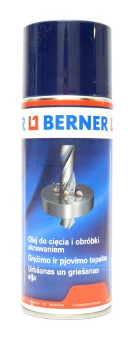 SPRAY OLEJ DO CIĘCIA I WIERCENIA BERNER 400ML