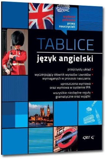 TABLICE JĘZYK ANGIELSKI GREG