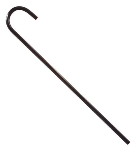 LASKA CZARNA Z TWORZYWA CHAPLIN DŻENTELMEN 80 CM