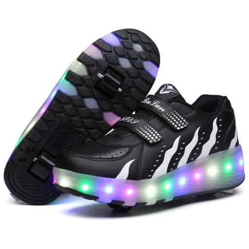 BUTOROLKI BUTY Z ROLKAMI ROLKI WROTKI LED r.41