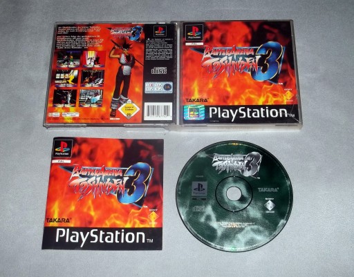 BATTLE ARENA TOSHINDEN 3 PS1 PSX jak SOUL BLADE