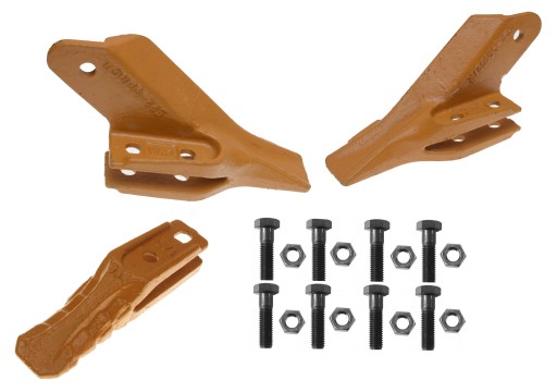 ZESTAW ZĘBÓW DO MINIKOPARKI 522/00102 + ŚRUBY 826/01112 CVA! ROZSTAW 45mm