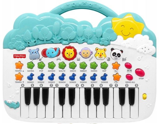PIANINKO ORGANKI INTERAKTYWNE FISHER PRICE ZABAWKA