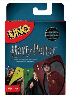 Gra karciana UNO Harry POTTER Mattel 112 kart