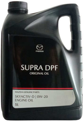 MAZDA SUPRA DPF ORIGINAL OIL 0W20 ORYGINAŁ 5L
