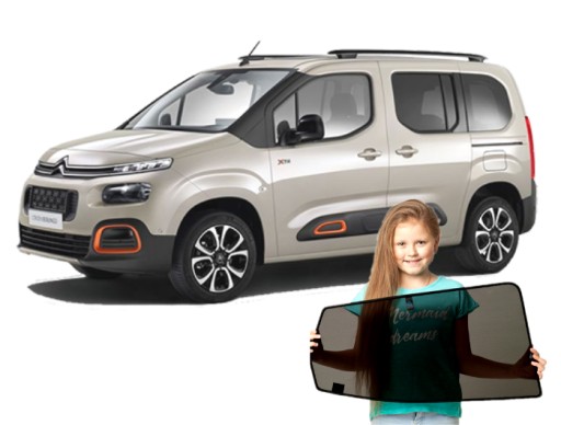 ZASŁONKI ROLETY DEDYKOWANE CITROEN BERLINGO 2018-