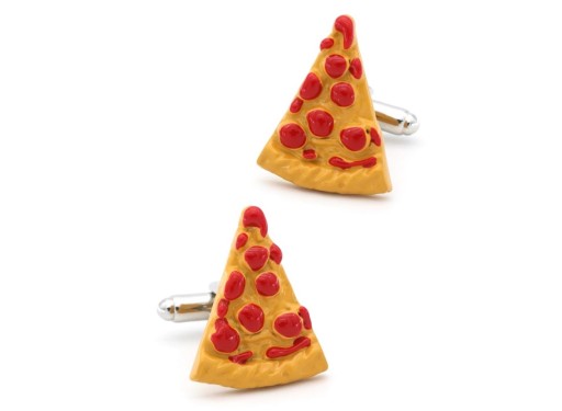 Spinki do mankietów koszuli NA PREZENT PIZZA ŚWIĘTO PIZZY