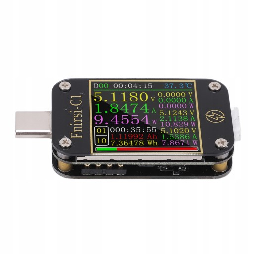 FNIRSI-C1 Type C PD Trigger USB Tester Napięcie