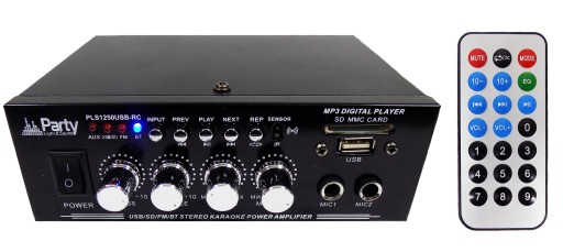 WZMACNIACZ RADIO BLUETOOTH DO GŁOŚNIKÓW SUFITOWYCH