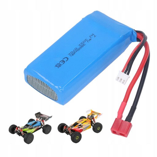 AKUMULATOR BATERIA 1/10 1/12 RC 3800mAh 7,4V