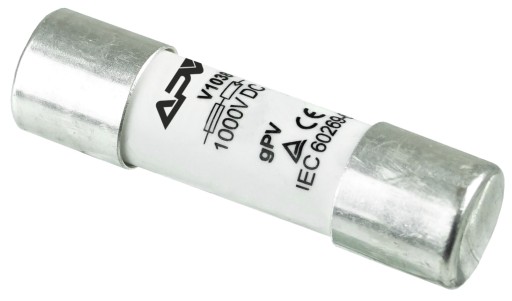 WKŁADKA BEZPIECZNIKOWA 10x38 12A 1000V DC gPV APV