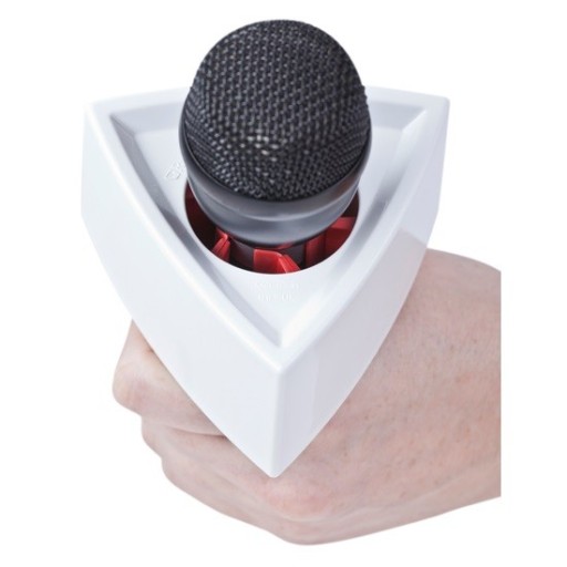 Flaga do mikrofonu Rycote Single Triangular White