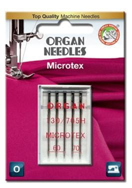 3128 Igły Organ Microtex półpłaskie MIX 3x60, 2x70