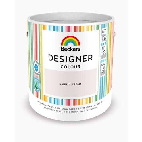 BECKER Designer Colour Vanilla Cream 2,5l