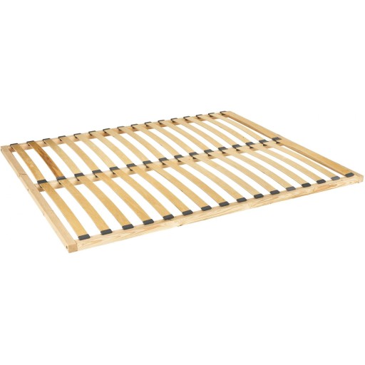 LASKI Stelaż z drewnianych listewek 160x200 cm