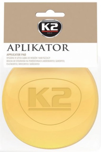 K2 APLIKATOR GĄBKA DO WOSKÓW DRESSINGÓW L710