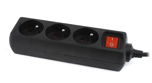 Listwa zasilająca ENERGENIE EG-PSU3F-01 (3 x Typ E