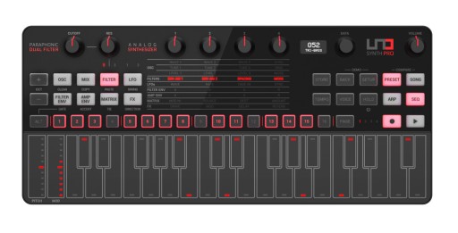 IK Multimedia UNO Synth Pro Desktop Black Edition - Syntezator analogowy