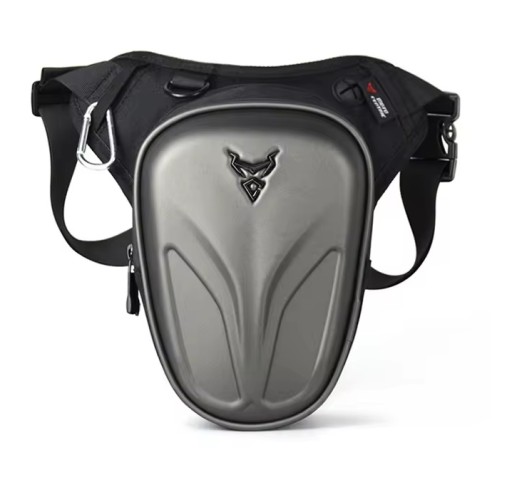 Nerka na nogę udo Motocentric saszetka torba motocyklowa szara