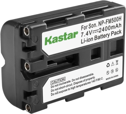 AKUMULATOR BATERIA NP-FM500H do SONY SLT-A58 SLT-A77 A350 A500 A700 2400mAh