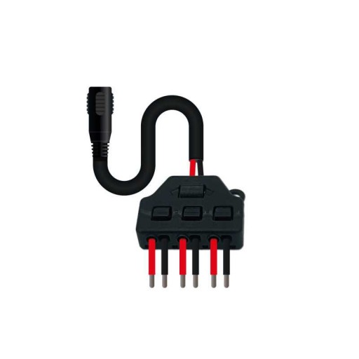 Multiple Fast connector (x3)+Jack female connector