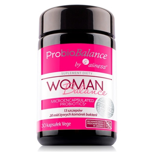Aliness ProbioBalance WOMAN Probiotyk dla Kobiet 13 szczepów 30 kapsułek