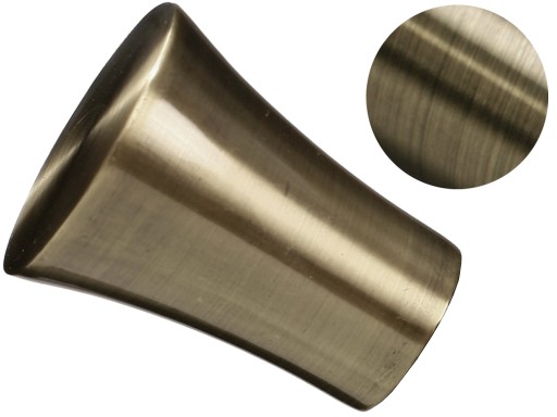 19 mm PRINCE zakończenie do karnisza ZŁOTY