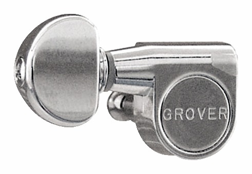 Grover Pedal Steel Guitar Machine Heads, Chrome