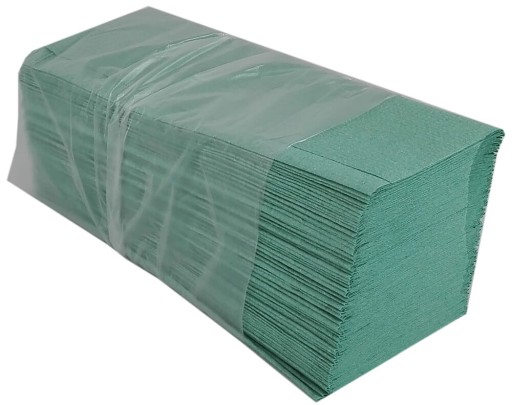 RĘCZNIKI PAPIEROWE RĘCZNIK PAPIEROWY ZIELONY ZZ