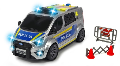 SOS Ford Transit POLICJA 28 cm Akcesoria Dickie
