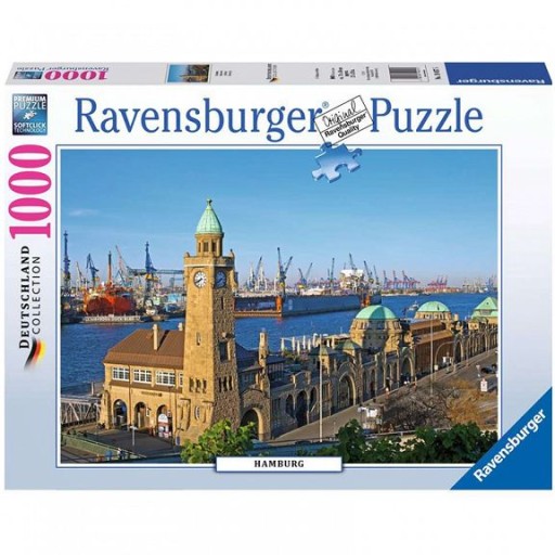 Ravensburger - Puzzle Hamburg 1000 elem. 194575
