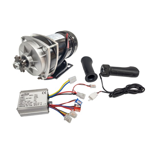 Zestaw napędowy silnik DC z przekładnią 1020ZXF 24V 500W