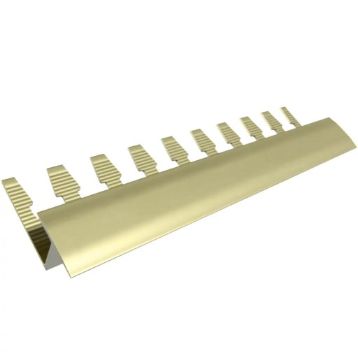 Listwa wykończeniowa do paneli alu oliwka250cm14mm