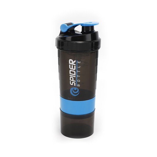 3 Layers Shaker Bottle Protein Powder Milkshake
