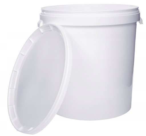 WIADERKO WIADRO POJEMNIK Z POKRYWKĄ 30L DO 200°