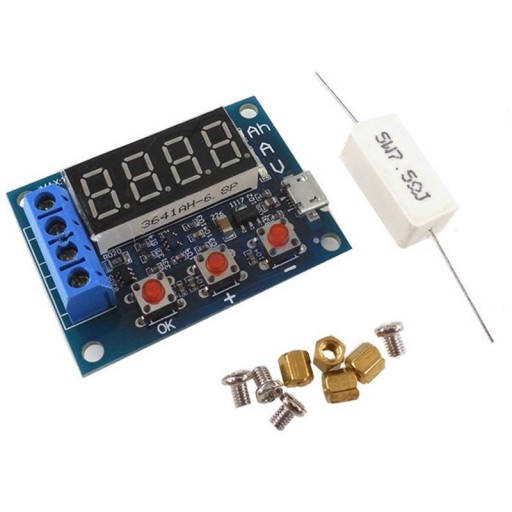 ZB2L3 tester pojemności baterii akumulatora 1V-15V