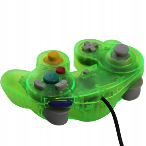 IRIS Pad kontroler gamepad do konsoli Nintendo GameCube NGC i Wii tran.zie.