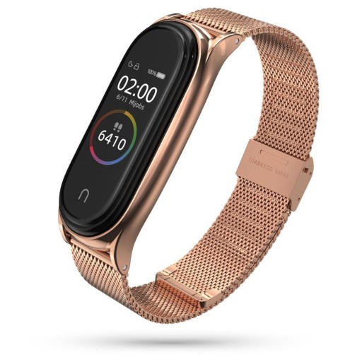 TECH-PROTECT STALOWA BRANSOLETA PASEK OPASKA DO XIAOMI MI SMART BAND 5 / 6