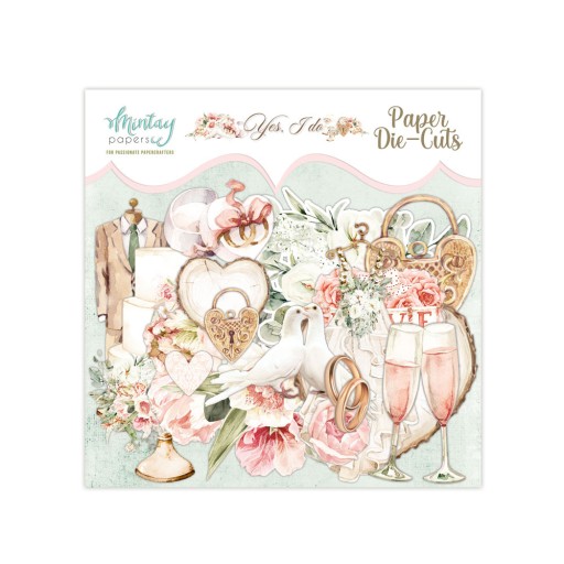Mintay - Yes, I do - die cuts elementy wycięte 60 szt.