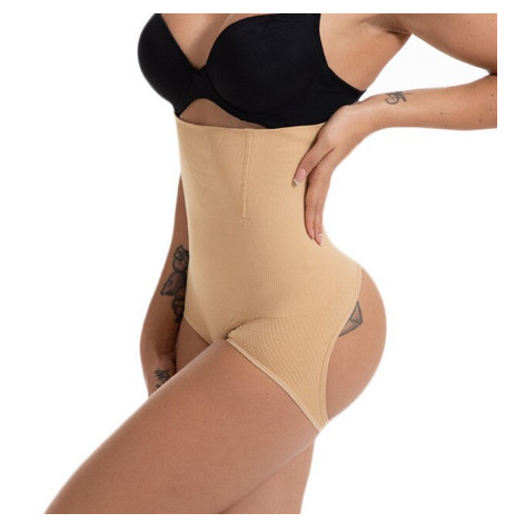 Modelowanie talii push up pośladki bielizna BEŻ M/