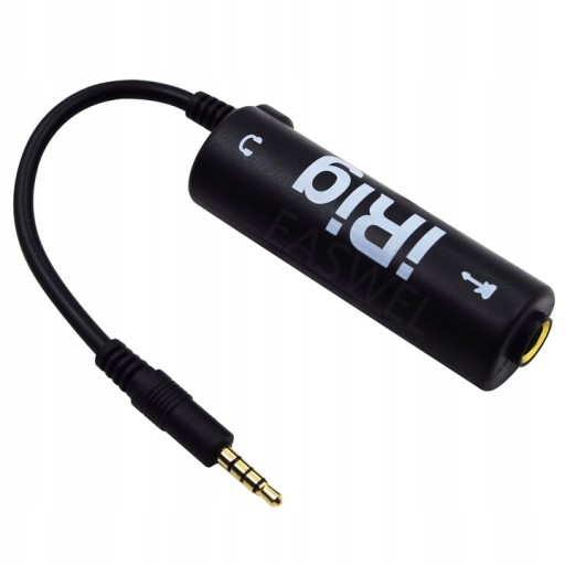 iRig połączenie GITARY z TELEFONEM INTERFEJS