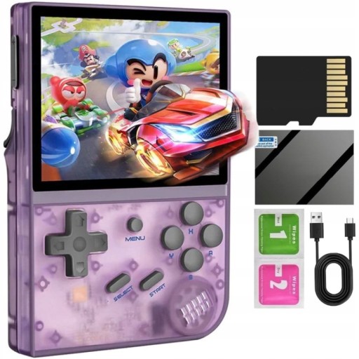 RG35XX+Open Source Palm 2024 Upgraded IPS Screen Mini Retro Arcade 64G